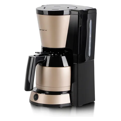 EMERIO Filterkaffeemaschine mit 1L Thermokanne | 8 Tassen | Edelstahl | 900 W
