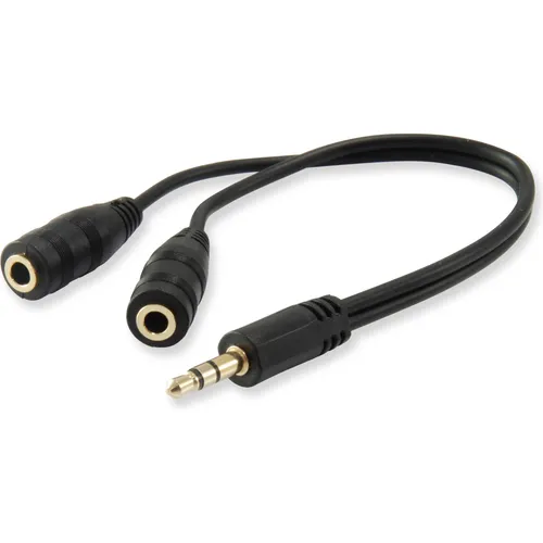 equip 3,5mm Headset Adapter Y-Kabel (Audio Splitter) (147941)