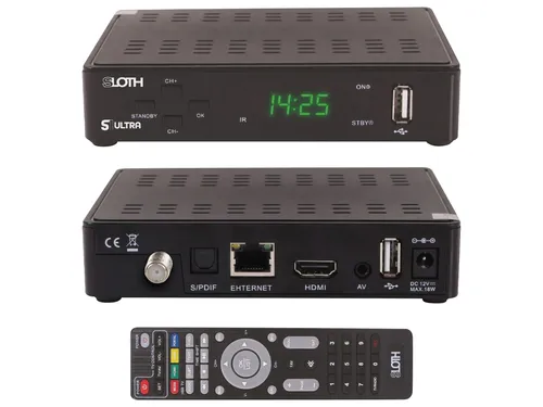 RED OPTICUM Sloth S1 Ultra SAT-Receiver