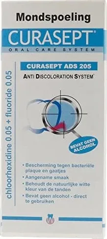 CURASEPT 0,05% Chlorhexidin ADS 205 Mundspülung 200 ml
