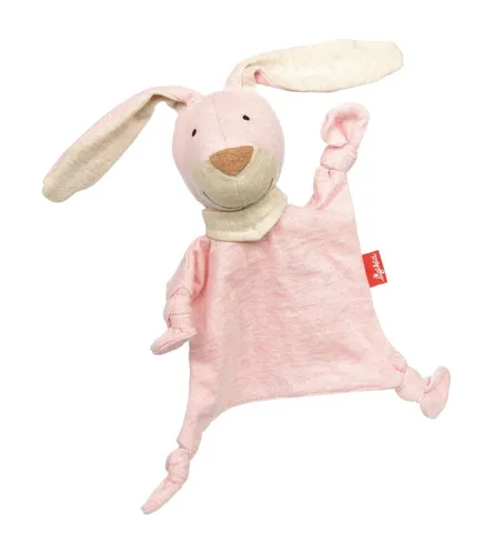 Sigikid Mini-Schnuffeltuch Hase - Kuscheliges Begleit-Tuch aus Bio-Baumwolle, ideal für Babys und als Geschenk zur Geburt oder Taufe