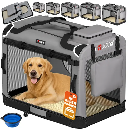 Cadoca Tiertransportbox XXXL faltbar 101x70x70cm