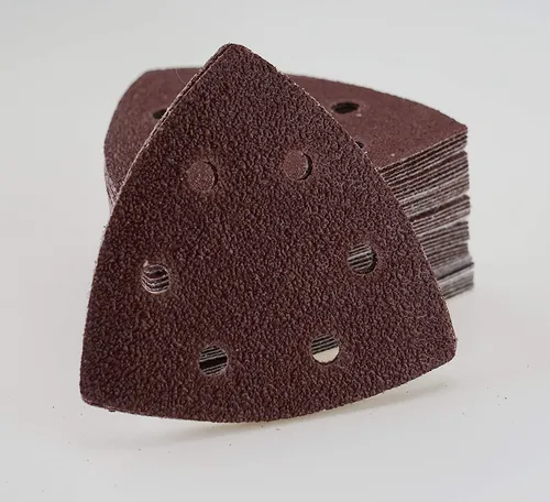 Klett Schleifdreiecke 93x93x93mm Korn180 Deltaschleifer Schleifpapier Dreieck 50