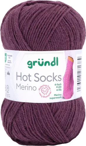 Gründl Hot Socks Merino Häkelwolle, 50g