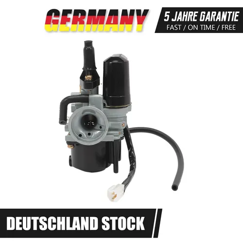 Vergaser 12mm Typ Gurtner PYA für Peugeot Speedfight 3 4 - Vergaser für Roller, ideal für Peugeot Speedfight 3 und 4, mit E-Choke für verbesserte Leistung und einfache Handhabung.