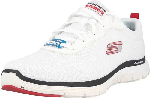 Skechers Sneaker Weiß Größe 45 - Sneaker in Größe 45, leicht und bequem mit innenliegendem Keilabsatz für zusätzlichen Komfort und Stil.