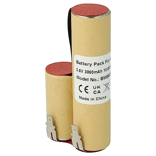 vhbw Akku kompatibel mit Gardena Rasenkantenschere Accu 3 (Standard, 2315, 2500) Rasen-Schere, Gartenschere - Ersatz für Accu3 - (NiMH, 3000mAh, 3.6V) Batterie