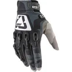Leatt GPX 4.5 Lite Motocross Handschuhe, schwarz-grau-weiss, Größe XS