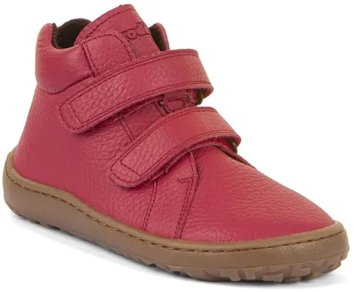 Froddo Barefoot Autumn Red Größe EU 31 - Sneaker für Jungen mit Obermaterial aus Textil für ein angenehmes Barfußgefühl und extra flexibler Laufsohle, perfekt für die Freizeit.