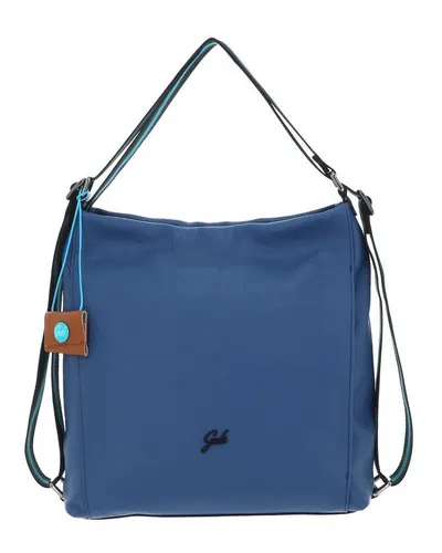 Gabs Leder Schultertasche Rucksack Aissa TG Bull Black von Gabs