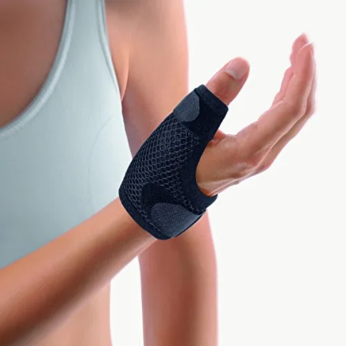 Bort Soft Daumenschiene kurz small schwarz - Bandage für Hände & Gelenke, bietet optimalen Halt und Unterstützung für verletzte Daumen.