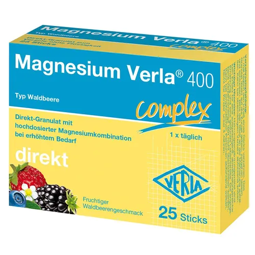 Magnesium Verla 400 Waldbeere Direkt-Granulat