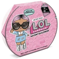 L.O.L. Adventskalender voller Überraschungen + exclusives L.O.L-Püppchen - Rosa