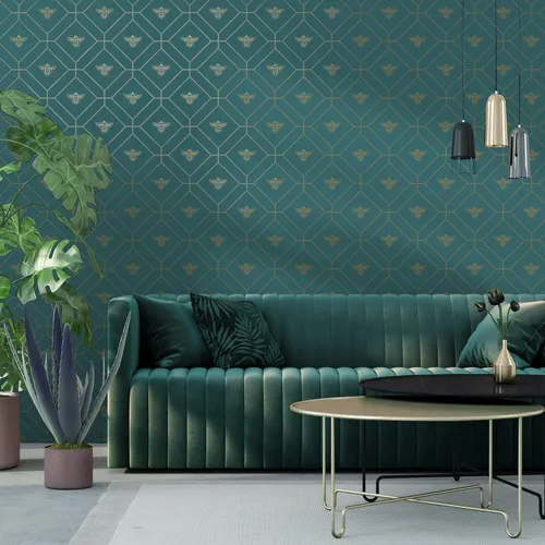 Tapeten Türkis von WOW