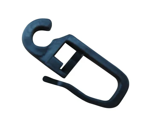 rewagi Gardinenhaken Faltenlegehaken, Gardinenhaken, Gardinengleiter, Gardinenzubehör, Gardinen, Vorhänge, Gardinenstangen, Seitenschals, Flächenvorhänge, (100-St., Öse Ø 6 mm schwarz), Verkaufseinheit: 25, 50, 100 Stück