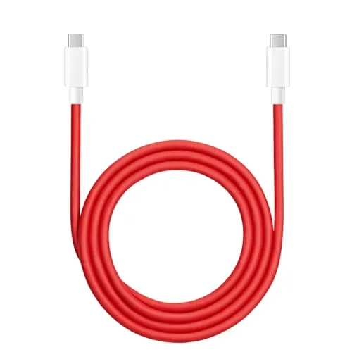 TELEFONMAX 12A Usb C Ladekabel Supervooc, Warpcharge für Oneplus Datenkabel für Usb C zu Typ C Schnellladekabel für Oneplus 15 13 13R 12 12R 11 11R 10 10T 9 9Pro 8 8T 8Pro 7 7T Nord 5 4 3
