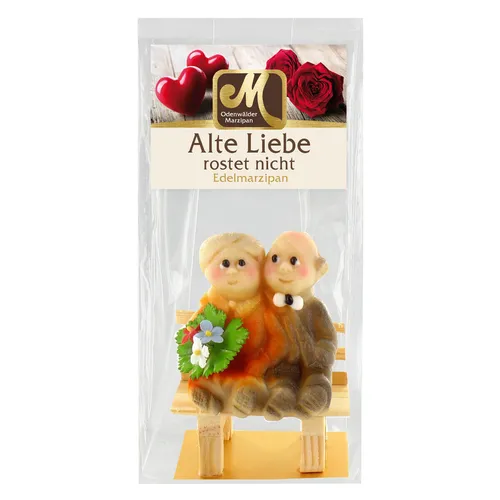 Odenwälder Marzipan Oma und Opa Alte Liebe rostet nicht 75 g