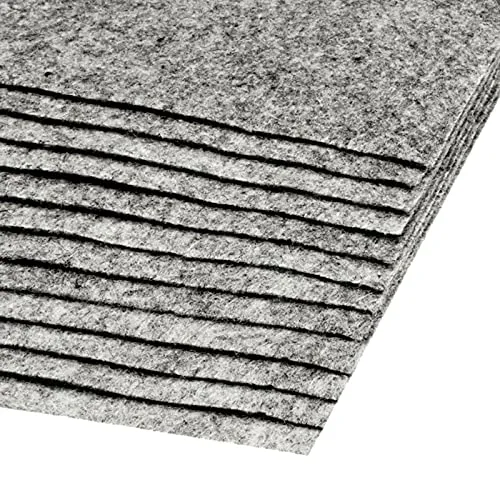 maDDma Bastelfilz 1 Bogen 20x30cm, 1,5-2mm stark, 300g/m² Feste Qualität, 20 Farben