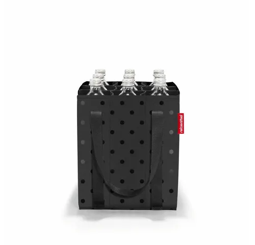 REISENTHEL® Aufbewahrungstasche bottlebag Glossy Dots Black