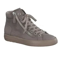 Paul Green Damen Hightop-Pauls High-Top Sneaker - Damen-Sneaker mit hochwertigem Leder und TENCEL-Fasern, leicht und bequem dank EVA-Sohle – ideal für Alltag und Freizeit.