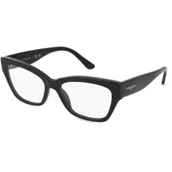 Produktbild Vogue VO5523 Damen-Brille inkl. Gläser Vollrand Cat Eye Acetat-Gestell 54/17/140, schwarz
