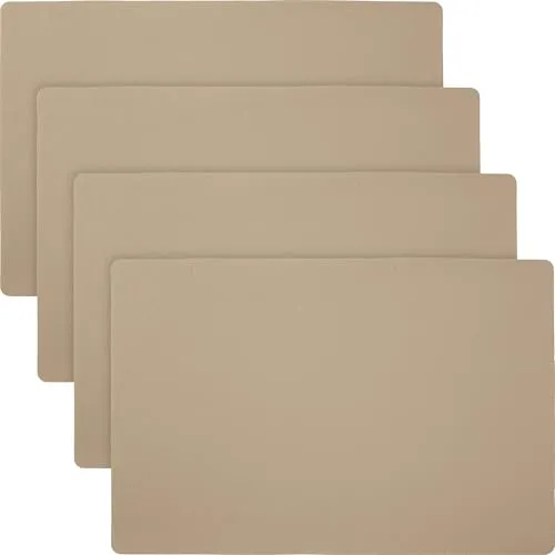 Erwin Müller Tischset Lagoa 4er-Pack in Lederoptik beige 30x45 cm - Eleganter Schutz für Ihren Tisch - Erwin Müller Tischset im 4er-Pack. Schützt Ihren Tisch vor Flecken und Kratzern. Die stilvolle Leder-Optik sorgt für eine ansprechende Tischdekoration. Einfach zu reinigen, ideal für den täglichen Einsatz.