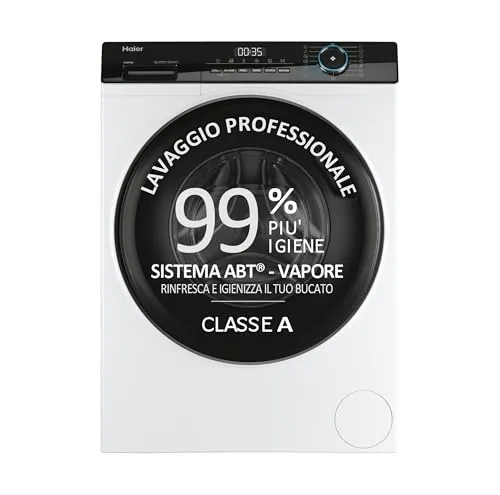 Haier I-Pro Serie 3 Waschmaschine mit Frontlader 8 kg, 1400 Umdrehungen