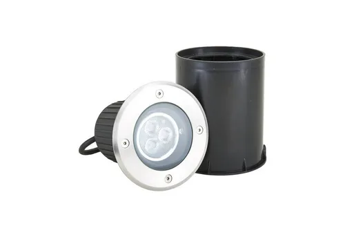 Lucande Schwenkbare Edelstahl Außenleuchte von Lucande