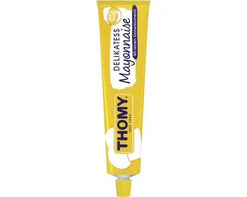 THOMY Saucen, Thomy Delikatess Mayonnaise cremig würzig im Geschmack 100ml
