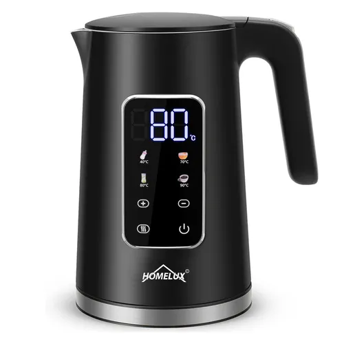2200W Edelstahl Wasserkocher mit Temperatureinstellung 1,7L - Hochwertiger Wasserkocher aus Edelstahl mit Temperatureinstellung. Ideal für präzises Kochen und große Mengen bis 1,7L. Perfekt für den täglichen Einsatz in der Küche.