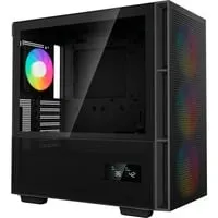 CH560 Digital Tower-Gehäuse schwarz mit Tempered Glass - PC-Gehäuse für E-ATX mit 2x 3,5 Zoll und 1x 2,5 Zoll Einbauschächten, bietet elegantes Design und optimale Kühlung für leistungsstarke Systeme.
