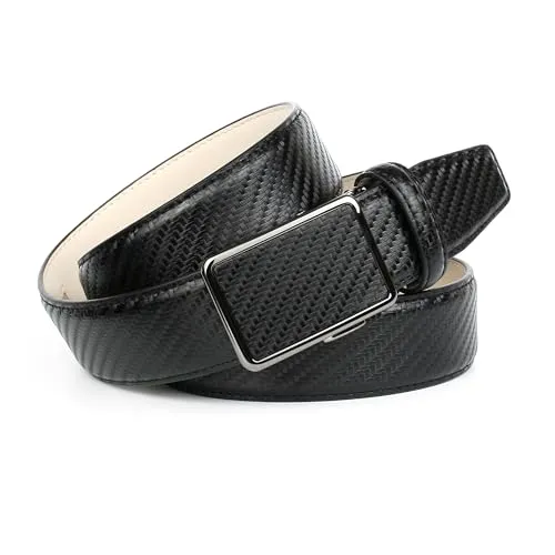 Anthoni Crown Herren 37KB10 Gürtel, Schwarz in schwarz von Anthoni Crown