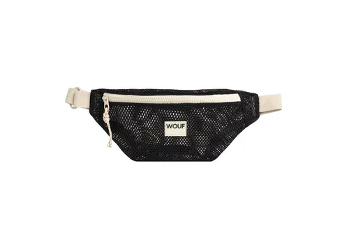 Wouf Gürteltasche Terry aus Baumwolle - Stilvolle Wouf Gürteltasche aus 100% Baumwolle – weich und bequem! Mit praktischem Reißverschluss und verstellbarem Riemen für individuellen Tragekomfort. Ideal für jedes Outfit!