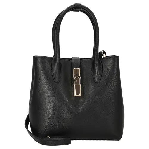 Furla Goccia Handtasche S aus Leder 22 cm in Grau - Elegante Furla Goccia Handtasche S aus hochwertigem Leder. Perfekt für den Alltag, bietet ausreichend Platz für Ihre Essentials und überzeugt durch ihr zeitloses Design.