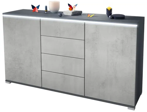 Buffets & Sideboards Grau von Vladon