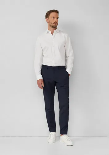 s.Oliver Chinos Hose S.OPURE s.O PURE: Feine Anzughose aus meliertem Stretch-Gewebe