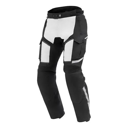 REBELHORN Cubby V Motorradhose Herren - Robuste Textilhose mit Knie- und Hüftprotektoren, ideal für Motorradfahrer. Ausgestattet mit einer wasserabweisenden Membran und großem Belüftungssystem für optimalen Komfort und Sicherheit.