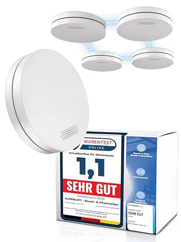 ALPENLUFT Rauchmelder 2in1