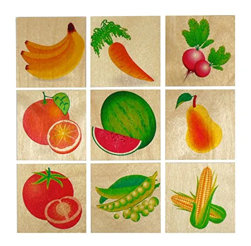 Hess Holzspielzeug 14927 - Memory Spiel aus Holz mit 32 Teilen, fördert Gedächtnis und motorische Fähigkeiten, handgefertigt in Deutschland