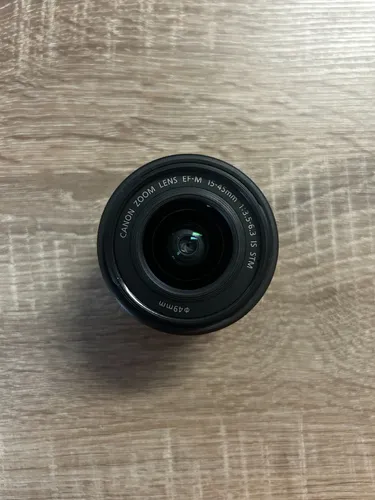 Canon EF-M 15-45mm f/3.5-6.3 IS STM Schwarz