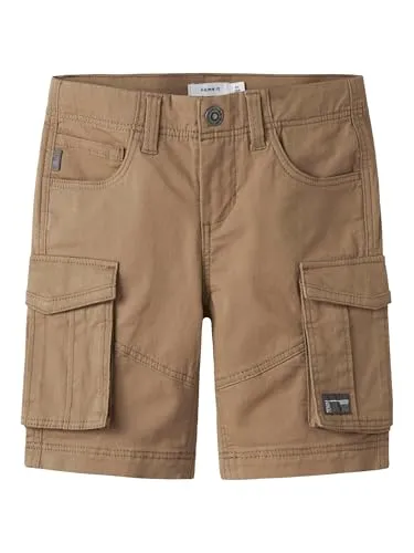 NAME IT Jungen Nkmryan Reg Twi L Shorts 6776-ba Noos in braun von NAME IT