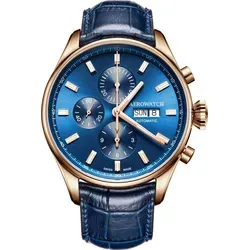 Aerowatch Les Grandes Classiques A 61989 RO01 Herren Automatikchronograph
