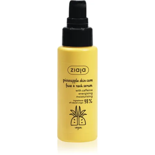 Ziaja Pineapple stärkendes Serum für Gesicht und Hals 50 ml