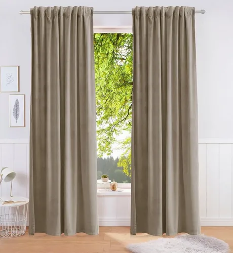 Bruno Banani Vorhang Leroy, blickdicht und elegant von bruno banani