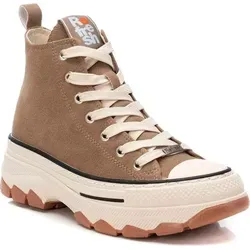 Refresh Damen 172317 Sneaker, Taupe, 36 EU - Wanderschuhe mit rutschfester Sohle, ideal für sicheren Halt bei Outdoor-Aktivitäten.