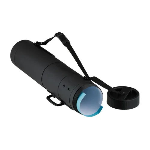 Teleskop Posterrolle in schwarz von Relaxdays