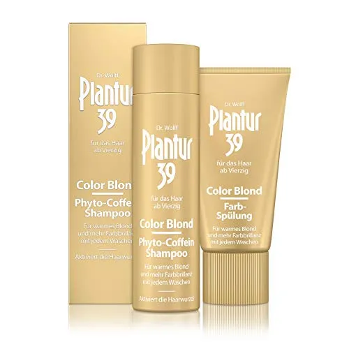 Color Blond PhytoCoffeinShampoo & FarbSpülung Set