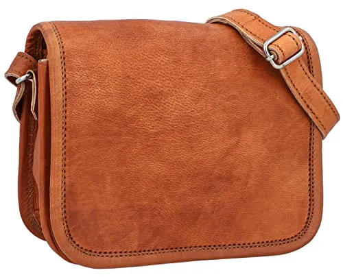 Gusti Handtasche Leder-Summer S Damen - Vintage Umhängetasche aus Echtleder - Umhängetasche mit schickem Vintage-Design, ideal für Alltag und besondere Anlässe. Aus hochwertigem Echtleder gefertigt, bietet sie ausreichend Platz für alle Essentials.
