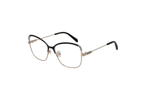 Pucci Brillenfassung EP5202 005 55 – Stilvolle Damenbrille - Elegante Damenbrillenfassung in Schwarz aus Metall. Ideal für modische Akzente und komfortablen Sitz. Inklusive Original-Etui für sicheren Transport.
