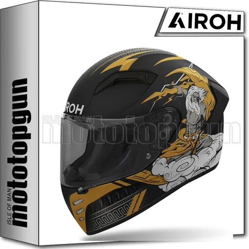Integral Helm Connor Zeus Matt Tg. M - ECE22-06 Genehmigung - Motorradhelm für Erwachsene, mit hochwertiger Polycarbonat-Abdeckung und schickem matten Design für optimalen Schutz und Stil.
